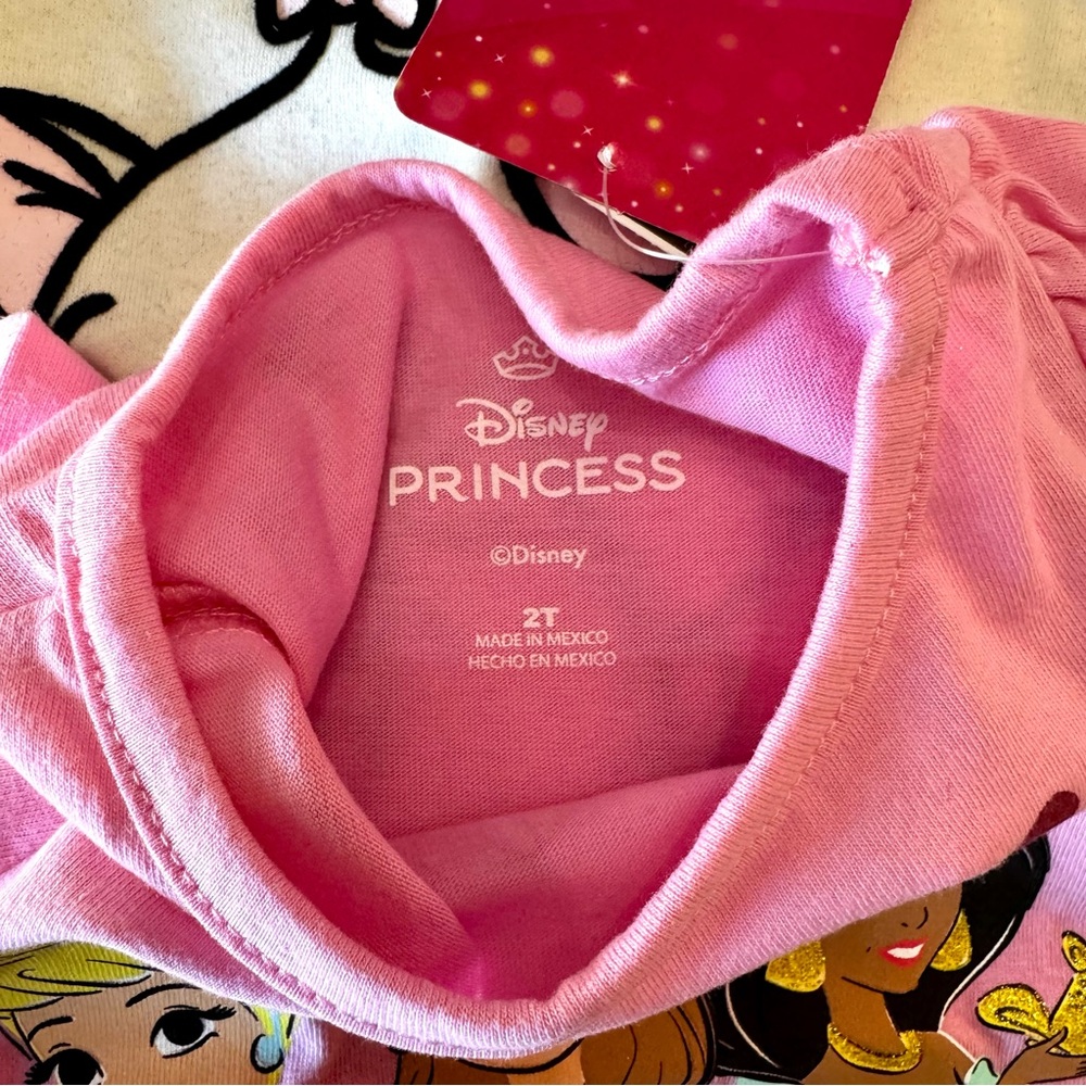 BUNDLE ME! NWT 1 set of 2 toddler’s Disney T-shirts 2T - Picture 9 of 12